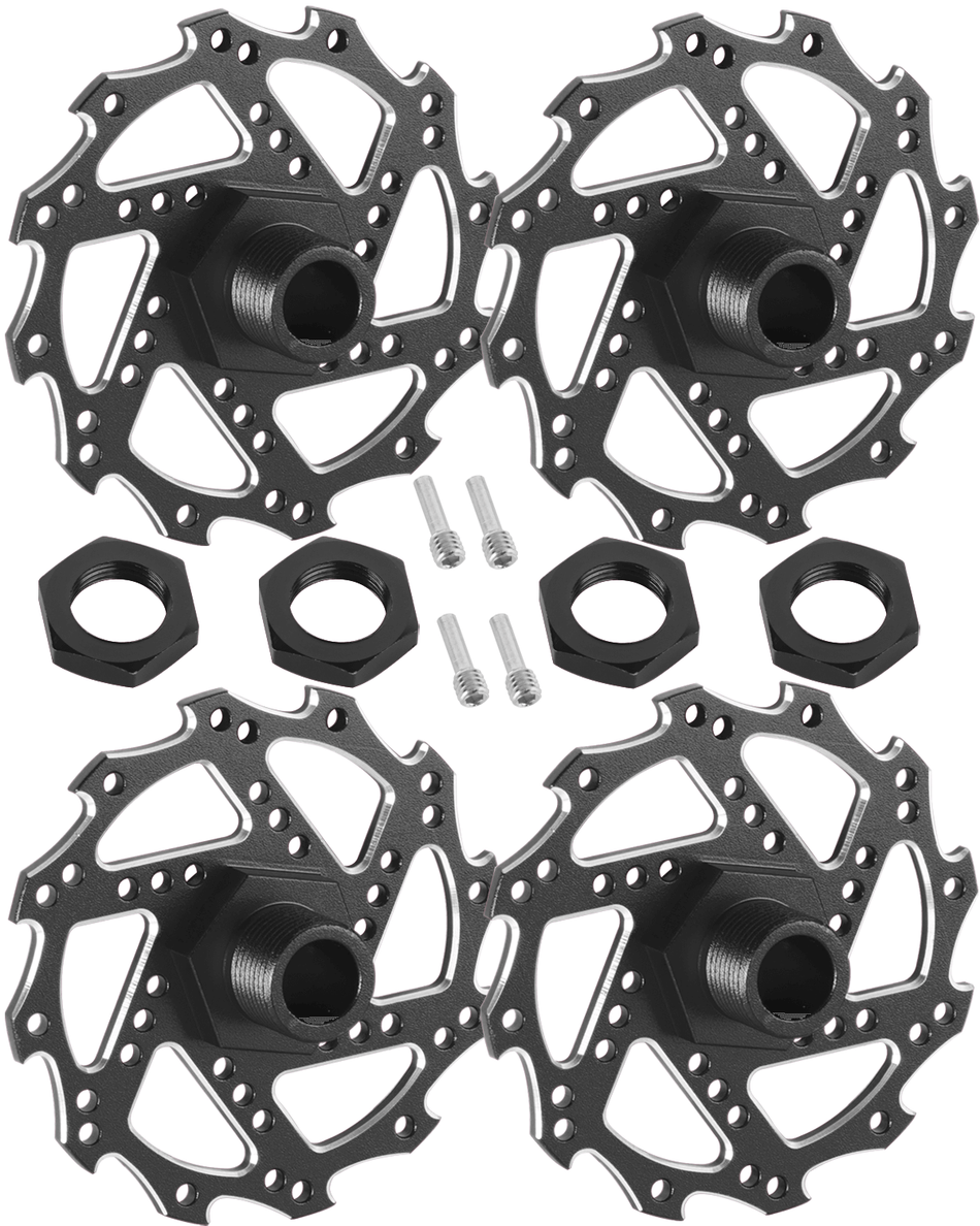 RCarmumb RC Brake Disc w/Hex Upgrades Part for Arrma 1/7 Infraction/Felony 6S BLX,Limitless,1/8 Typhon 6S BLX