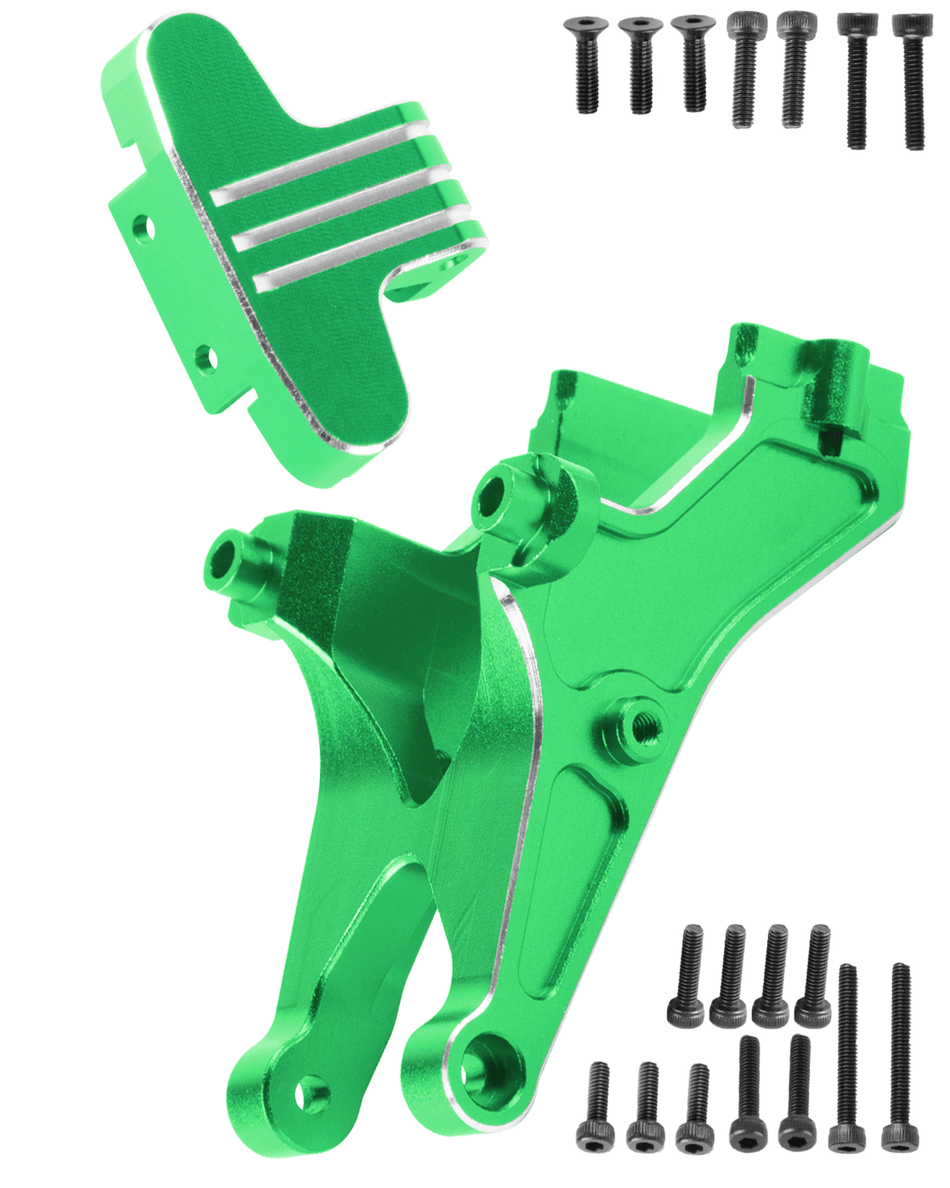 RCarmumb RC Rear Wing Mount & Rear Bumper Assembly Upgrades Part for Arrma 1/16 Mini Kraton 3S