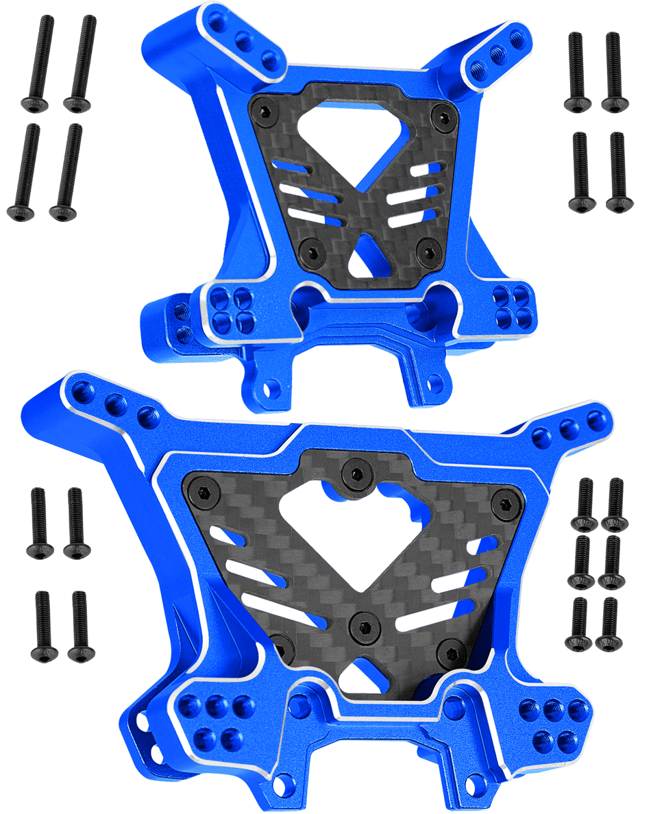 RCarmubWow RC Shock Towers Upgrades Part for 1/10 Traxxas Jato 4X4 Brushless,Jato 4X4 VXL
