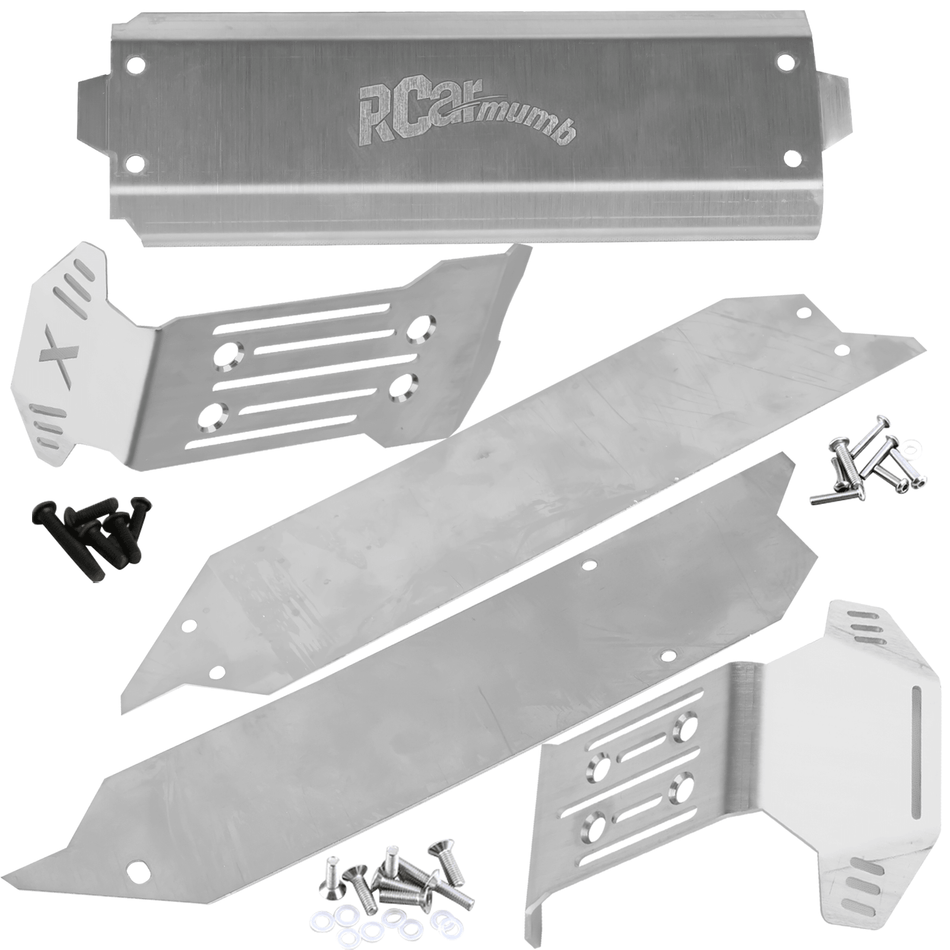 RCarmumb RC Chassis Protect Armor Skid Plate Guard Upgrades Part for 1/10 Traxxas MAXX V1